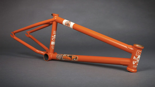 'COMPETITION ORANGE' GRIME FRAME OUT NOW