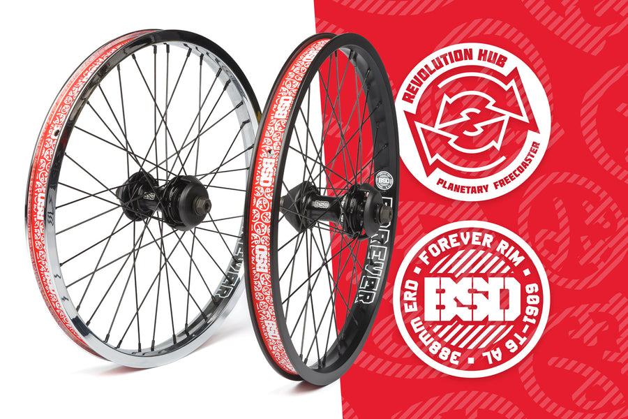 FOREVER REVOLUTION V1.5 (FEMALE AXLE) REAR WHEEL